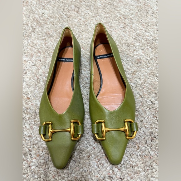 NWOB Anthropologie Angel Alarcon Pointed Toe Flats - Picture 2 of 8